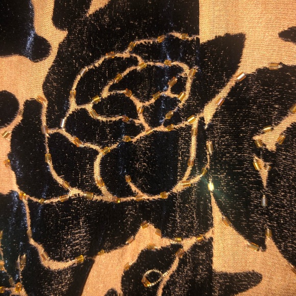 Hale Bob silk beaded dress - Picture 6 of 7